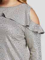 OEM ODM Womens Long Sleeve Plus Size Tops