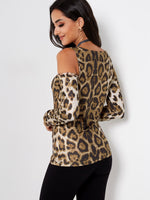 OEM Ladies Leopard T-Shirts