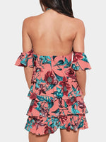 NEW FEELING Womens Floral Mini Dresses