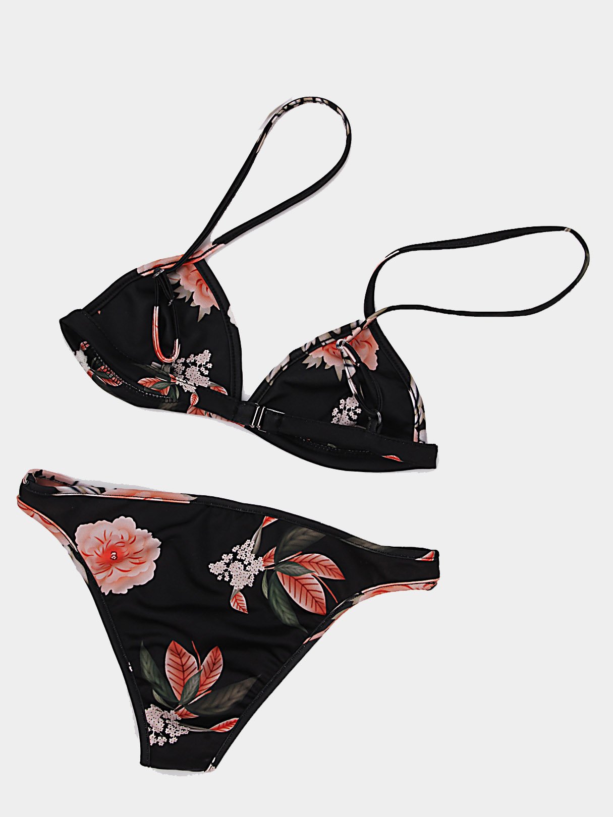 Custom Pink Wrap Bikini Top