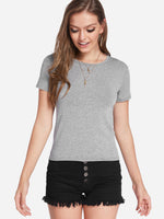 ODM Ladies Short Sleeve T-Shirts