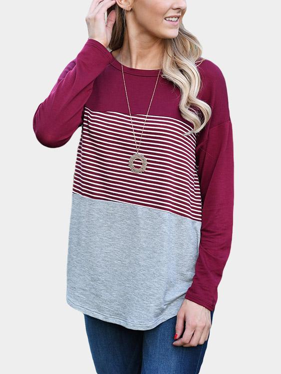 Custom Womens Striped T-Shirts