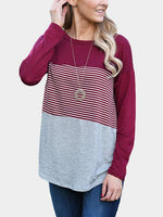 Custom Womens Striped T-Shirts