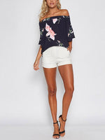 ODM Ladies 3/4 Sleeve Blouses