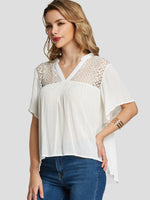 OEM Ladies White Blouses