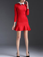 ODM Ladies Long Sleeve Mini Dress