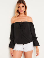 ODM Ladies Long Sleeve Blouses