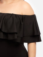ODM Ladies Half Sleeve Plus Size Dresses