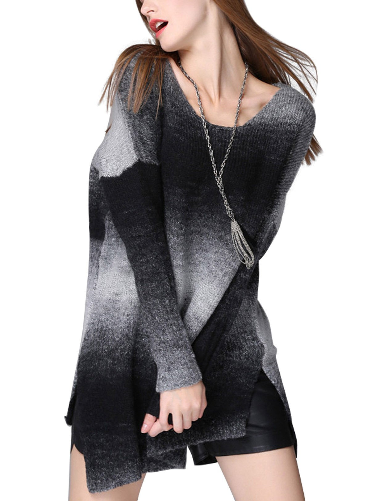 OEM Ladies Black & Grey Casual Dresses