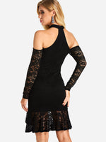 NEW FEELING Womens Black Sexy Dresses