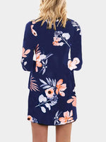 NEW FEELING Womens Navy Mini Dresses