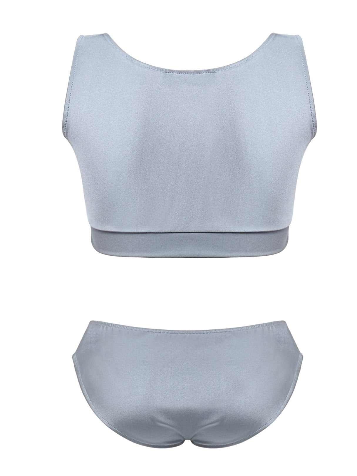 NEW FEELING Womens Silver Bikinis