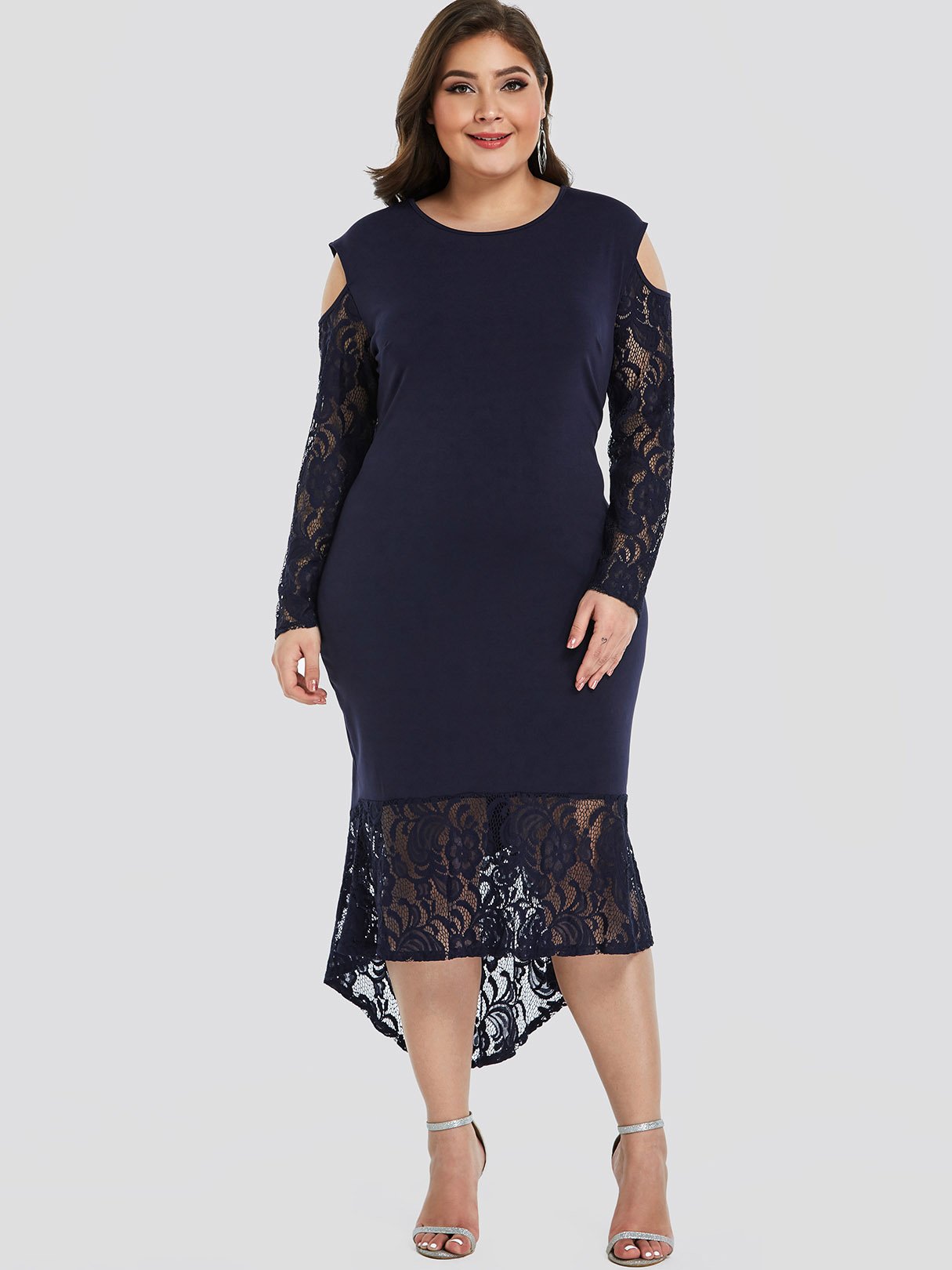OEM ODM Ladies Burgundy Plus Size Dresses