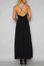 OEM ODM Womens Black Maxi Dresses