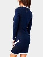 NEW FEELING Womens Blue Mini Dresses