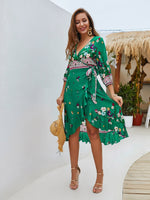 Custom Womens Floral Print Dresses