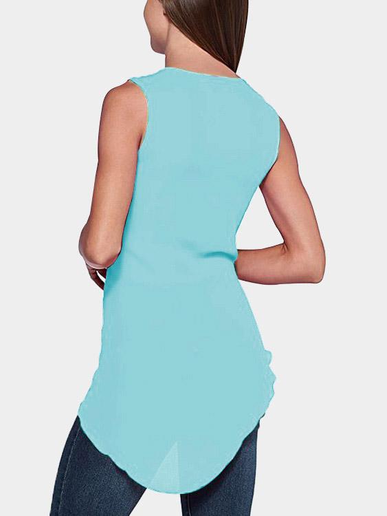 NEW FEELING Womens Green Camis