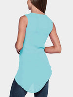 NEW FEELING Womens Green Camis