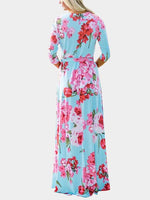 Custom Ladies V-Neck Maxi Dresses