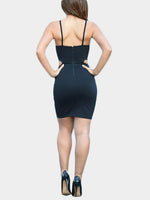 NEW FEELING Womens Black Bodycon Dresses