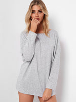 NEW FEELING Womens Grey T-Shirts