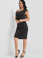 OEM ODM Womens Short Sleeve Midi Dress