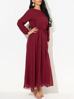 OEM ODM Womens Long Sleeve Maxi Dress