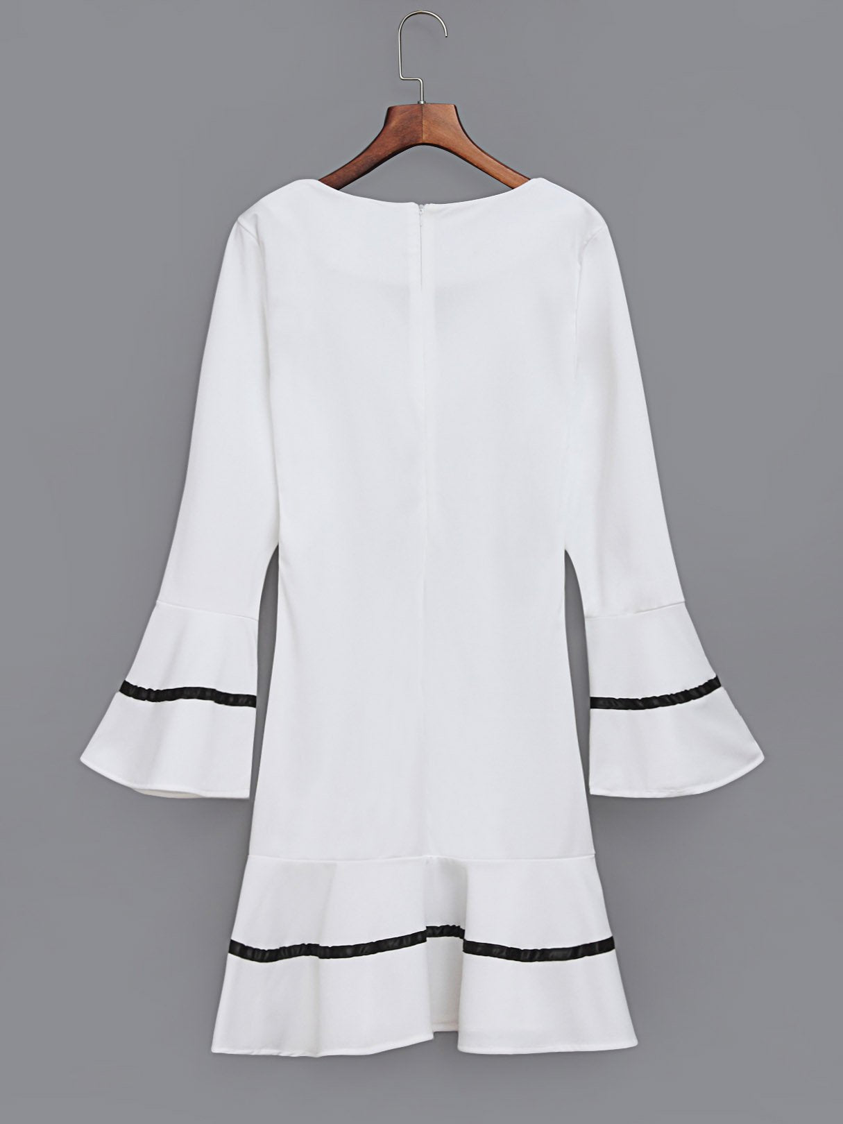 OEM Ladies White Mini Dresses