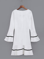 OEM Ladies White Mini Dresses