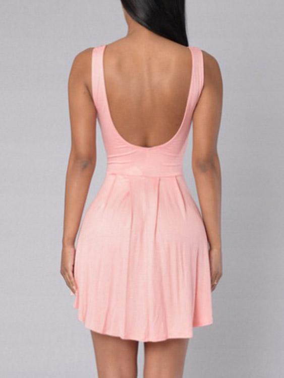 NEW FEELING Womens Pink Mini Dresses
