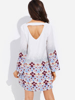 NEW FEELING Womens Multi Floral Dresses