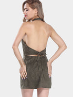 NEW FEELING Womens Green Sexy Dresses