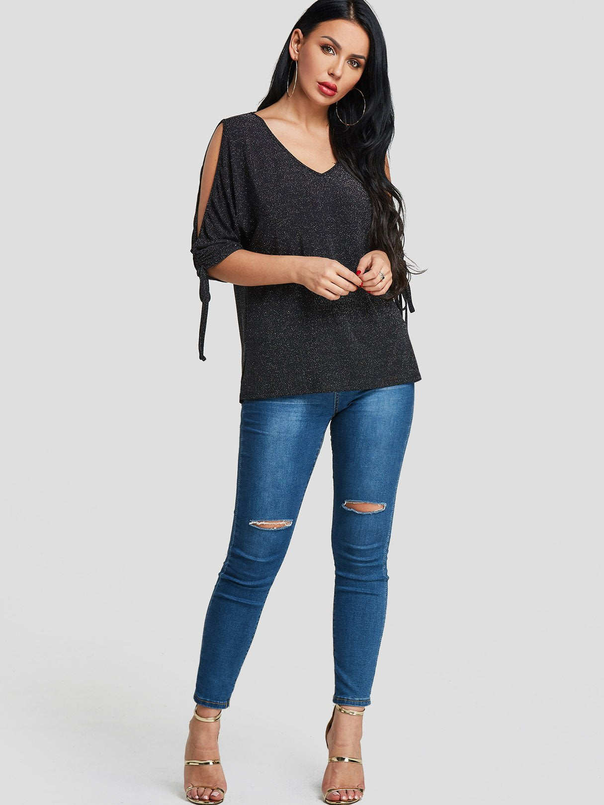 OEM ODM Womens 3/4 Sleeve T-Shirts