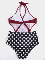 NEW FEELING Womens Burgundy One-Pieces