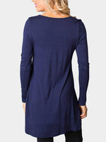 NEW FEELING Womens Navy Mini Dresses