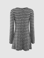 NEW FEELING Womens Grey Casual Dresses