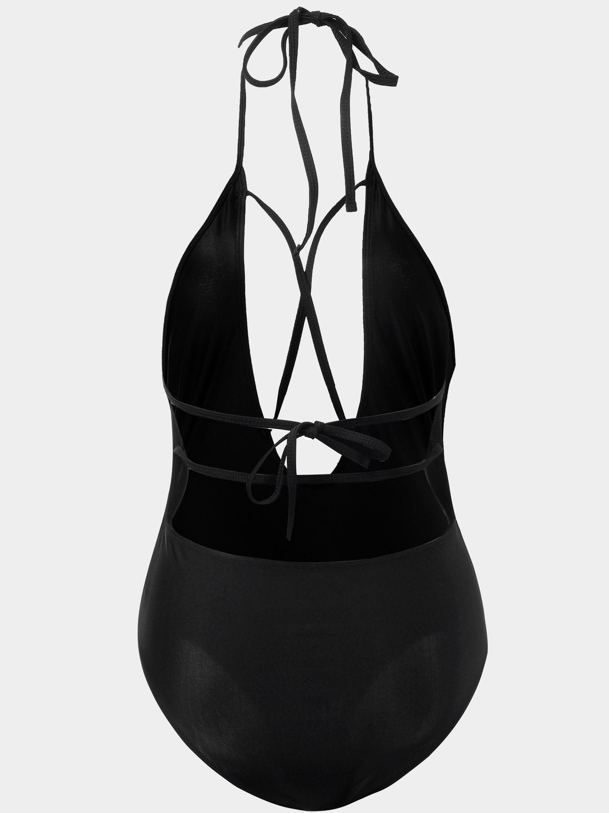 NEW FEELING Womens Black One-Pieces