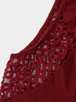 OEM Ladies Red Blouses