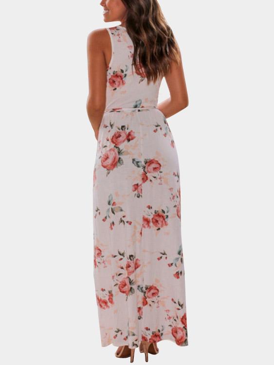 NEW FEELING Womens White Maxi Dresses