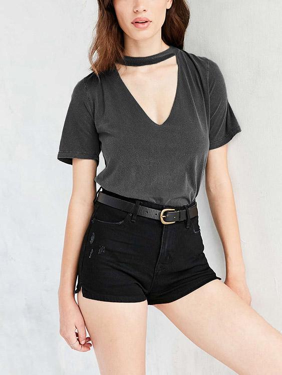 ODM Ladies Short Sleeve T-Shirts