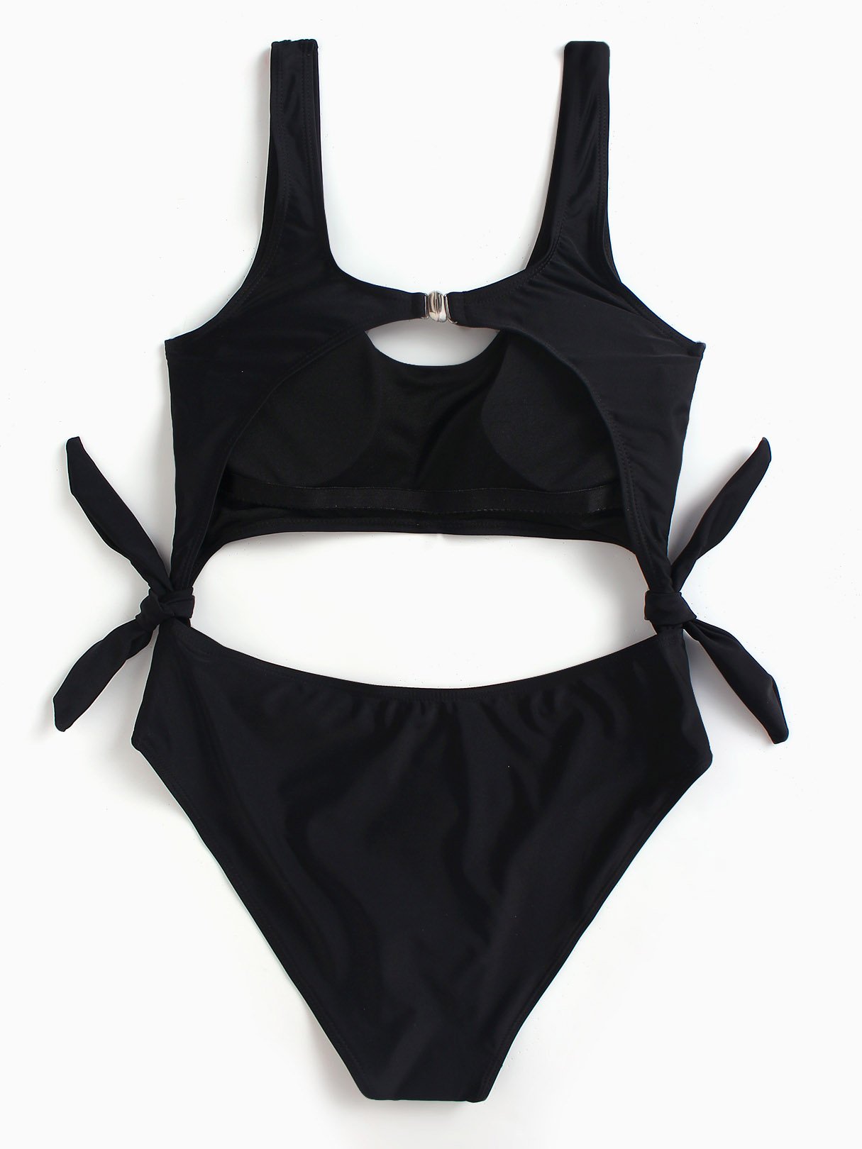 NEW FEELING Womens Black One-Pieces