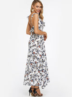 OEM Ladies White Maxi Dresses