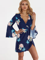 OEM ODM Womens Long Sleeve Mini Dress