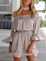 ODM Ladies 3/4 Sleeve Mini Dress