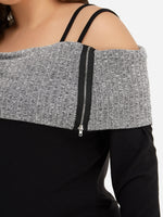 ODM Ladies Long Sleeve Plus Size Tops
