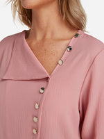 OEM ODM Ladies Yellow Blouses