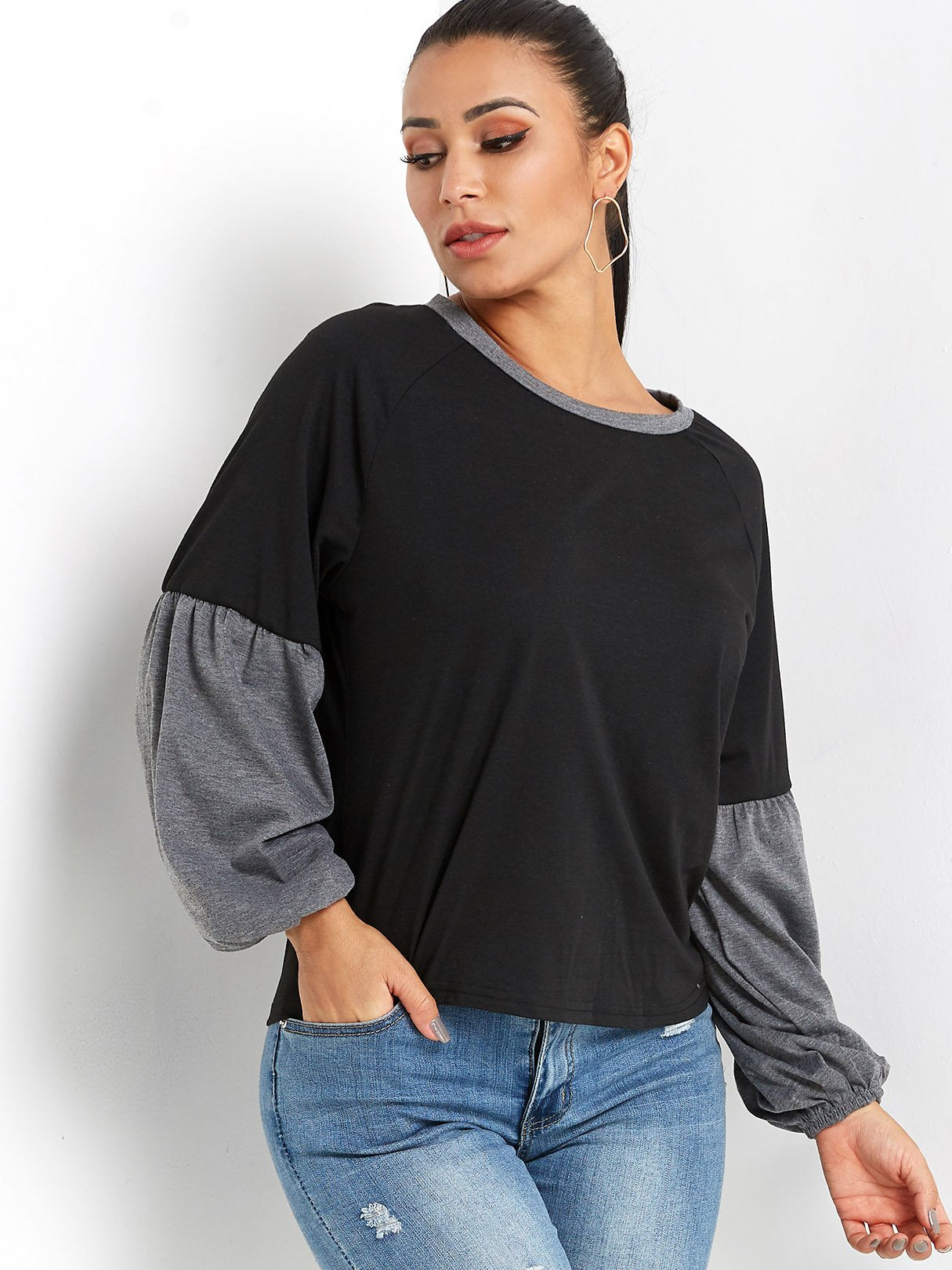 Custom Ladies Ruffle Neck Blouses
