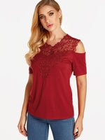 OEM Ladies Red T-Shirts