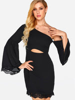 ODM Ladies Long Sleeve Sexy Dresses