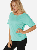 OEM Ladies Green T-Shirts